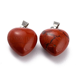 Природные красной яшмы подвески G-I311-A25