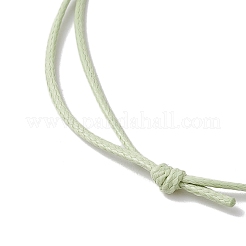 Bracciale sintetico con perline intrecciate in tartaruga turchese&nbsp;BJEW-JB11086-01