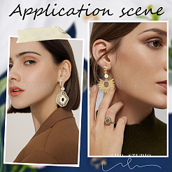 46 шт. латунные клипсы-конвертеры фурнитура KK-SC0003-68