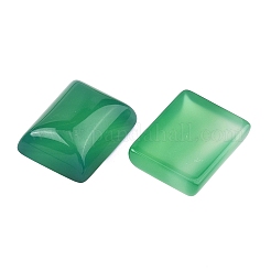 Агатовые кабошоны из натурального зеленого оникса&nbsp;G-G350-07B