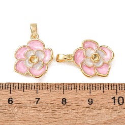 Pendentifs d'émail en laiton &nbsp;KK-CBAB0D3-01G-C