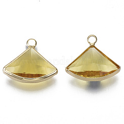 Прозрачные стеклянные подвески&nbsp;LS-GLAA-N038-12B