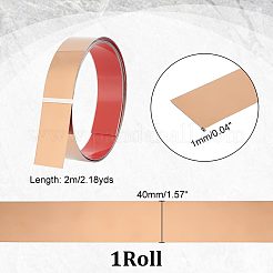 Самоклеящаяся отделка из нержавеющей стали 201 с зеркальным эффектом&nbsp;STAS-WH0033-51A-RG