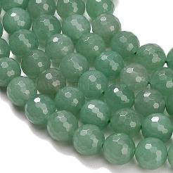 Естественный зеленый авантюрин бисер нитей&nbsp;G-C280-B20-10mm