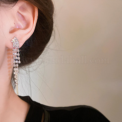 Set di gioielli con nappe in strass in ottone&nbsp;WGFAAA4-07