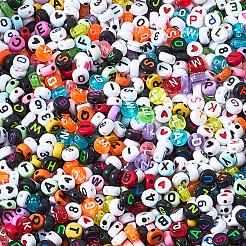 1400 шт. 8 стиля акриловые бусины с горизонтальными отверстиями&nbsp;SACR-PA0001-10