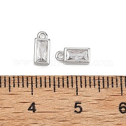 Ciondoli Shegrace in ottone con zirconi cubici trasparenti&nbsp;XGRQ2O124-427P