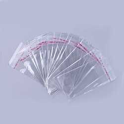 Cellophane Bags, Self Adhesive Sealing, Clear, 8x4cm, Unilateral Thickness: 0.035mm, Inner Measure: 6x4cm
