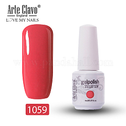 8ml de gel especial para uñas, para estampado de uñas estampado, kit de inicio de manicura barniz, tomate, botella: 25x66 mm