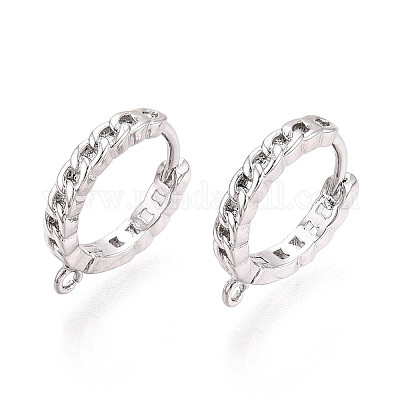 Латунная фурнитура для хооп серег KK-N267-34P-1