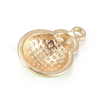 Подвески из эмалированного сплава цинка ENAM-WH0047-42E-1