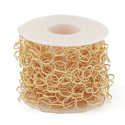 Латунные текстурированные цепи с шестигранными звеньями CHC-M025-33G-1