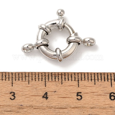 Латунная пружинная застежка KK-L220-051B-P-1