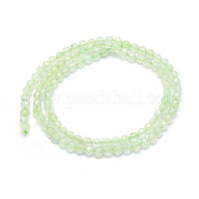 Природные пренит нитей бисера&nbsp;G-E411-25-2mm-1