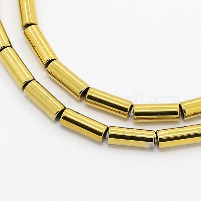 Grade A Electroplate немагнитных синтетический гематит бисер пряди G-N0014-27B-1