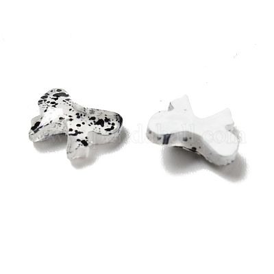 Кабошоны из смолы с точечным узором MRMJ-G015-12-1