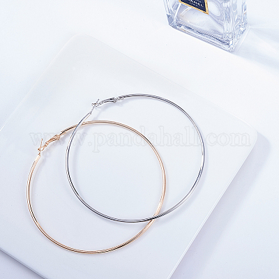 Серьги из латуни EJEW-CJ0002-01-1