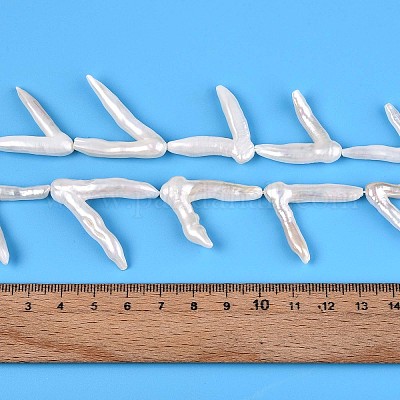 Натуральный жемчуг в стиле барокко PEAR-N021-16A-1