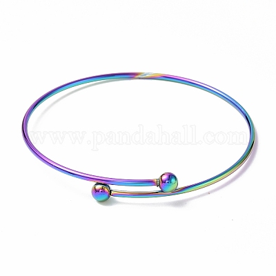 Ионное покрытие (ip) регулируемый браслет-манжета из нержавеющей стали 304 MAK-F286-02MC-1