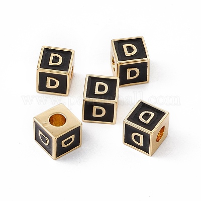 Стойки покрытие латунь эмаль бисер KK-B060-04G-01D-1