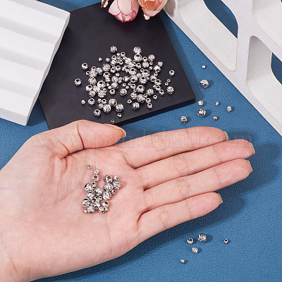150pcs 5 Arten Messingperlen&nbsp;KK-TA0008-22P-1