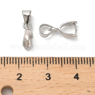 Латунные держатели кулонов с покрытием стойки KK-R211-03P-1