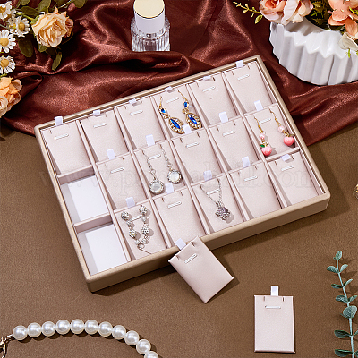 1 шт. деревянные подставки для ожерелий и подвесок ODIS-AR0001-08-1