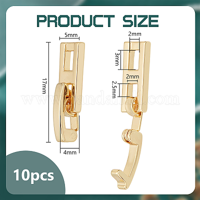 Латунь ремень часов застежками DIY-BC0013-45-1