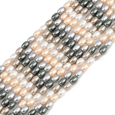 Гальванические оболочки жемчужные бусы пряди BSHE-H113-06B-03-1