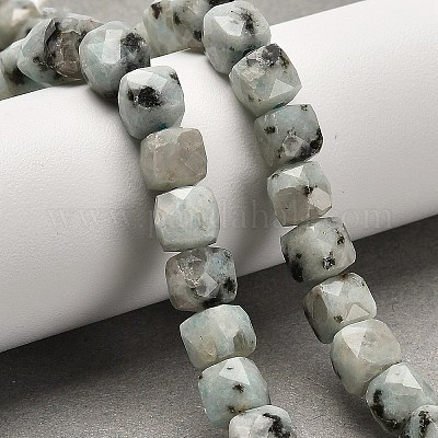 Chapelets de perles en jaspe au sésame naturel&nbsp;G-H078-C24-01-1