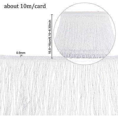 Бахрома из полиэстера с кисточкой&nbsp;FIND-WH0043-60C-1