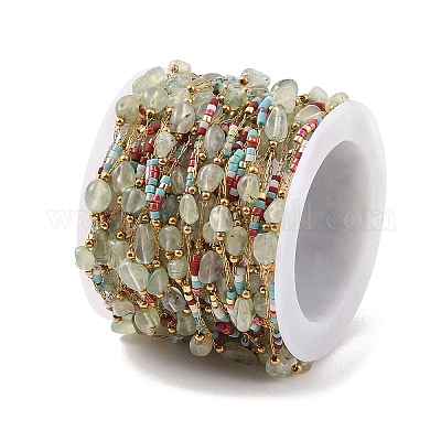 Цепи из натуральных агатовых звеньев CHS-C012-03C-G-1