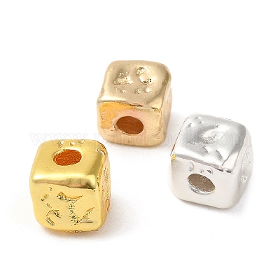 Латунные бусины KK-K376-01-1