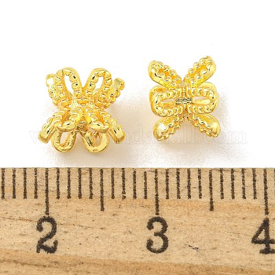 Шапочки и конусы для бусин KK-L075-021G-02-1