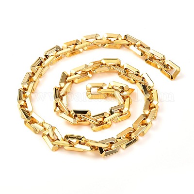 Ccb пластиковые бостонские звено цепи AJEW-JB01069-02-1