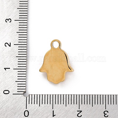 Подвески из нержавеющей стали 304 со стразами STAS-M110-32G-1