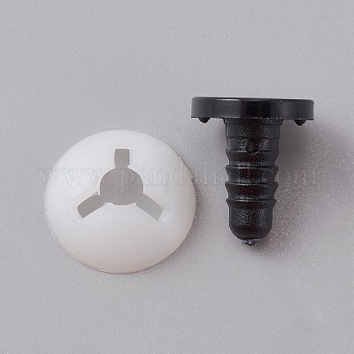 Ремесло пластиковые куклы глаза мягкую игрушку глаза DIY-WH0325-86C-1