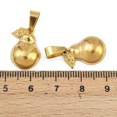 Подвеска из нержавеющей стали 304 со стразами&nbsp;STAS-B167-25G-1