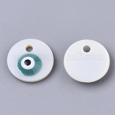 Подвески из натуральных пресноводных ракушек SHEL-N026-38A-1