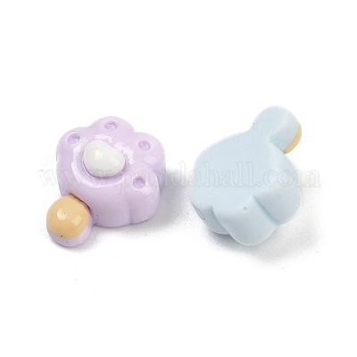 Непрозрачные кабошоны из смолы RESI-K043-06A-1