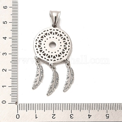 Подвески из нержавеющей стали 304 в тибетском стиле STAS-M334-21AS-1