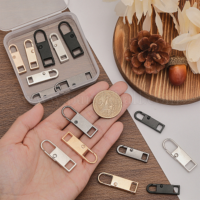 24 шт. 12-х стильный язычок для молнии из цинкового сплава FIND-CA0007-88-1