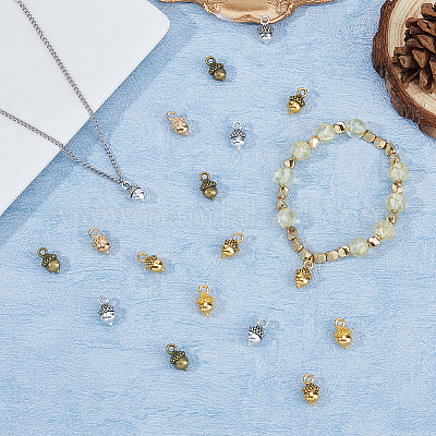 150 шт. 5 цвета подвески из сплава в тибетском стиле FIND-FH0009-32-1