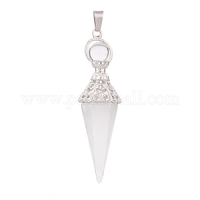 Природного кварца хрустальных подвесок PW-WG6405D-03-1