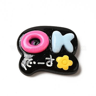 Непрозрачные кабошоны из смолы RESI-F038-02-1