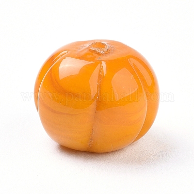 Осенняя тематика бусины лэмпворк ручной работы LAMP-I020-02-1