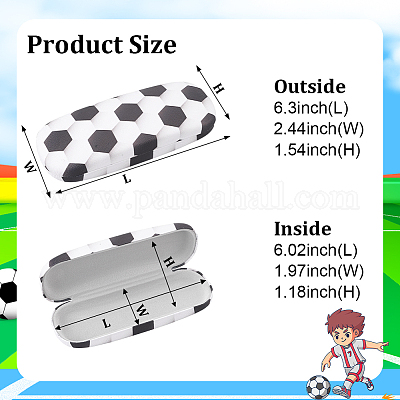 Креативный футляр для очков из искусственной кожи AJEW-FH0003-58A-1