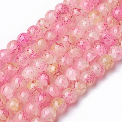 Окрашенные стеклянные бусины X-GLAA-A038-C-60-1