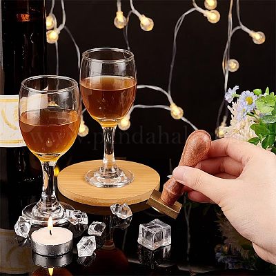 1шт латунная головка штампа DIY-OC0004-35-1