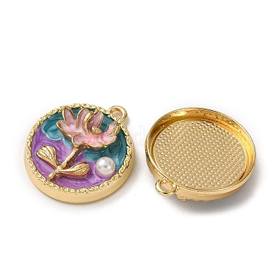 Подвески из эмалевого сплава легкого золота ENAM-B028-35KCG-03-1